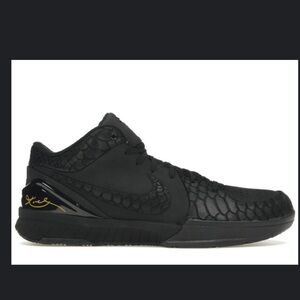 Nike Kobe 4 Protro Black Sneakers The Gift of Mamba